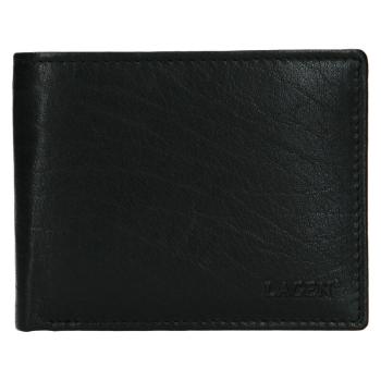 Lagen pánská peněženka kožená W-8053 Black