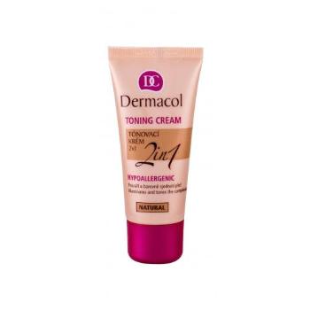 Dermacol Toning Cream 2in1 30 ml bb krém pro ženy Natural