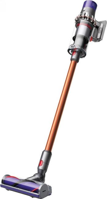 Dyson V10 Absolute 2023 akumulátorový vysavač, tyčový, cyklónový, HEPA filtr, 3 úrovně sání, LED indikátory