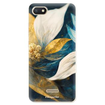 Odolné silikonové pouzdro iSaprio - Gold Petals - Xiaomi Redmi 6A