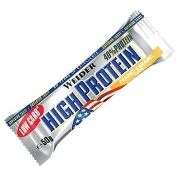 Weider High Protein Low Carb Bar 50g, oříšek/karamel (4044782321577)