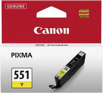 Canon Inkoustová kazeta CLI-551Y originál žlutá 6511B001