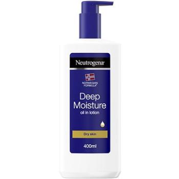 NEUTROGENA Deep Moisture Body Lotion with Oil 400 ml (3574660653151)