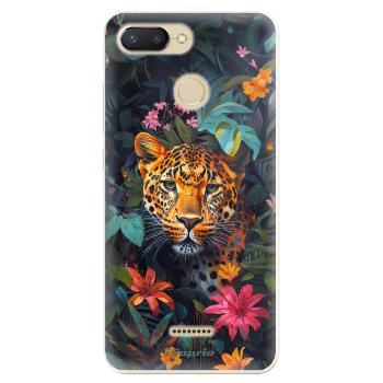 Odolné silikonové pouzdro iSaprio - Flower Jaguar - Xiaomi Redmi 6