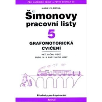 Šimonovy pracovní listy 5: Grafomotorická cvičení (978-80-262-0464-0)