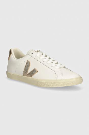 Kožené sneakers boty Veja Esplar Logo Leather bílá barva, EO0202490