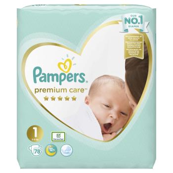 Pampers Premium Care vel. 1 2-5 kg dětské pleny 78 ks