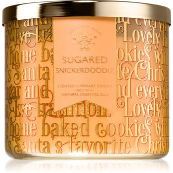 Bath & Body Works Sugared Snickerdoodle vonná svíčka 411 g