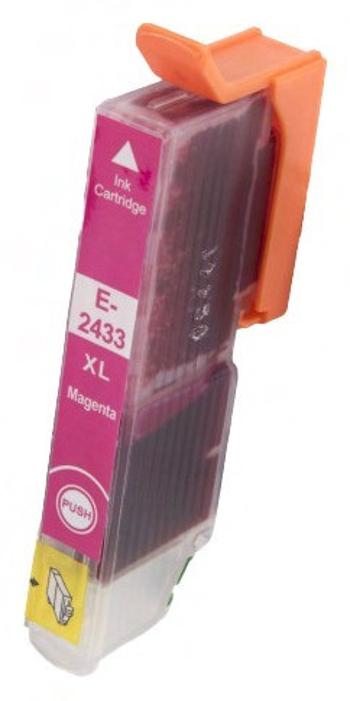 EPSON T2433 (C13T24334010) - kompatibilní cartridge, purpurová, 16ml