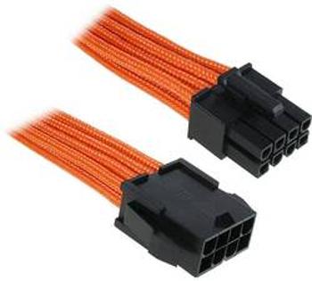 Napájecí prodlužovací kabel Bitfenix BFA-MSC-8EPS45OK-RP, [1x EPS napájecí zástrčka 8pól. - 1x EPS napájecí zásuvka 8pól.], 45.00 cm, oranžová, černá