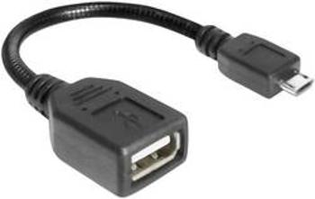 USB 2.0 kabel Delock 83293, 15.00 cm, černá