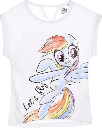 My Little Pony Rainbow Dash bílé dívčí tričko Velikost: 104