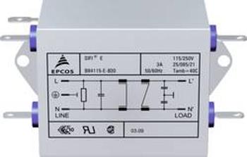 Odrušovací filtr Epcos B84115EB110, 115/250 V, 50/60 Hz V, 250 V/A, 10 A, 10 A