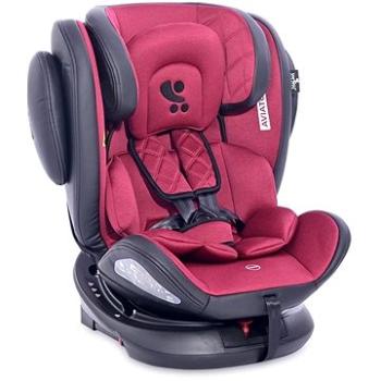 Autosedačka Lorelli AVIATOR ISOFIX 0-36 KG BLACK&LIGHT RED (10071302167)