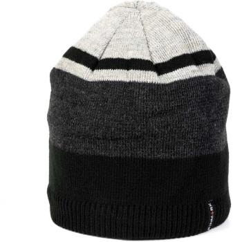 Finmark WINTER HAT Pánská zimní pletená čepice, černá, velikost UNI