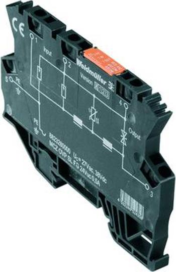 MCZ SERIES, Surge protection for instrumentation and control, 24 V, Surge protection for measurement and control Weidmüller MCZ OVP SL FG 24VUC 0,5A 8