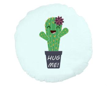 Kulatý polštář Kaktus
