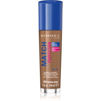 Rimmel Match Perfection tekutý make-up SPF 20 odstín 400 Natural Beige 30 ml