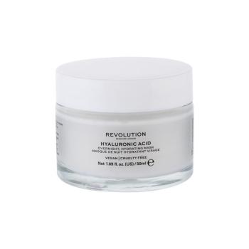 Revolution Hyaluronic Acid Overnight Hydrating Maska na obličej 50 ml