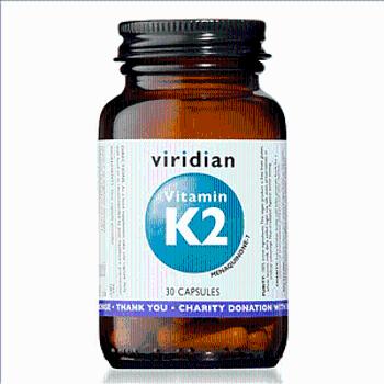 Viridian Vitamin K2 30 cps