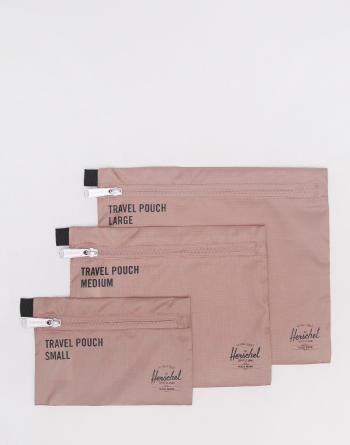 Herschel Supply Travel Pouches Ash Rose