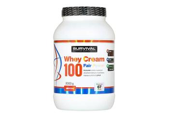 Survival Whey Cream 100 Fair Power 2000 g jahoda