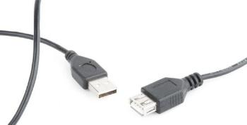 Gembird CC-USB2-AMAF-75CM/300-BK USB 2.0, 0,75m, černý