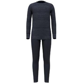 Odlo ACTIVE WARM ECO Dětský funkční set, tmavě šedá, velikost