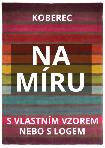 GDmats koberce Koberec s vlastním potiskem nebo logem MK900 Essential AB - 200x200 cm Bílá