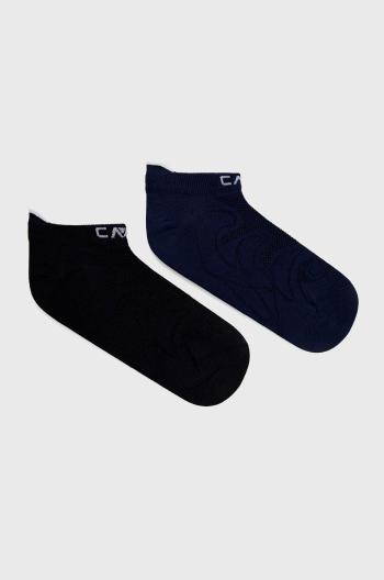 Ponožky CMP (2-pack) tmavomodrá barva