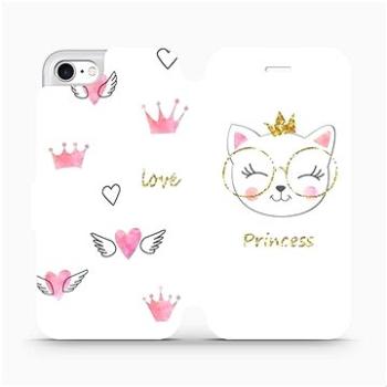 Flipové pouzdro na mobil Apple iPhone 8 - MH03S Kočička princess (5903226731534)
