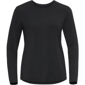 Odlo T-SHIRT CREW NECK L/S HALDEN Dámské triko s dlouhým rukávem, černá, velikost