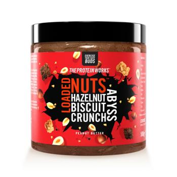 Arašídové máslo Loaded Nuts 500 g cookies and cream plunge - The Protein Works