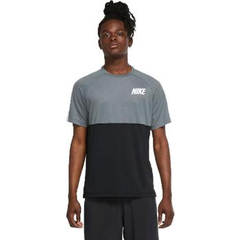 Nike TOP SS HPR DRY MC M Pánské tréninkové tričko, černá, velikost XL