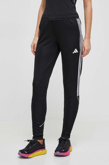 Tréninkové kalhoty adidas Performance Tiro 23 černá barva, s aplikací, HS3540