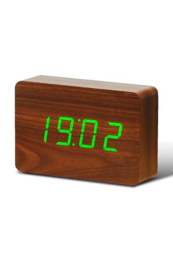 Stolní hodiny Gingko Design Brick Click Clock