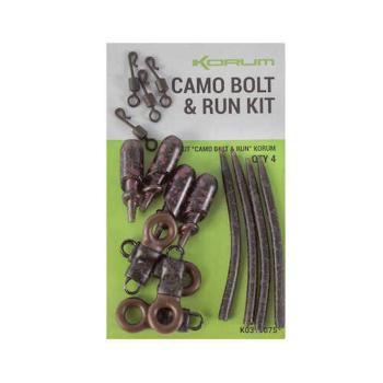 Korum Závěsky Camo Bolt & Run Kit 4ks