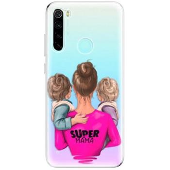 iSaprio Super Mama - Two Boys pro Xiaomi Redmi Note 8 (smtwboy-TPU2-RmiN8)