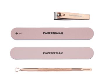 Tweezerman Rose Gold Manicure Set, Rose Gold sada na manikúru