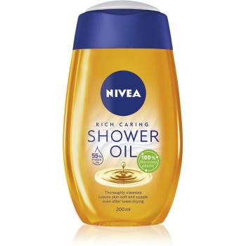 Nivea Natural pečující sprchový olej 200 ml