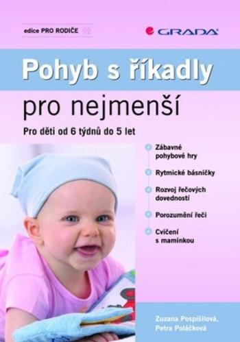 Pohyb s říkadly pro nejmenší - Pro děti od 6 týdnů do 5 let - Zuzana Pospíšilová, Petra Poláčková