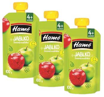 Hamánek Hamé Kapsička Jablko 3 x 100 g