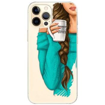 iSaprio My Coffe and Brunette Girl pro iPhone 12 Pro (coffbru-TPU3-i12p)