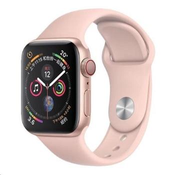 Coteetci silikonový sportovní náramek pro Apple watch 38 / 40 mm růžový CS2085-LP