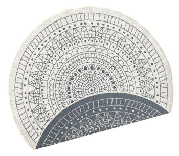 NORTHRUGS - Hanse Home koberce Kusový koberec Twin-Wendeteppiche 103143 creme grau kruh - 140x140 (průměr) kruh cm Šedá