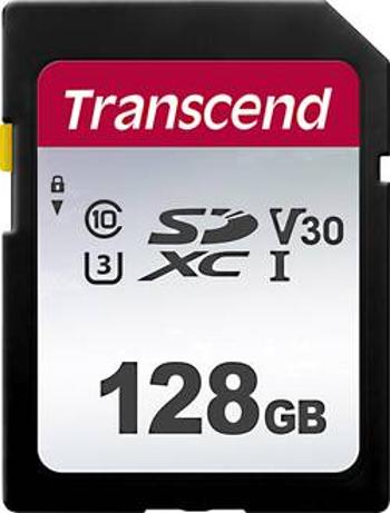 Paměťová karta SDXC, 128 GB, Transcend Premium 300S TS128GSDC300S, Class 10, UHS-I, UHS-Class 3, v30 Video Speed Class