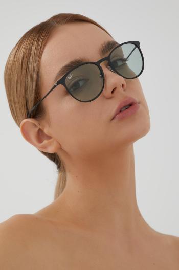 Sluneční brýle Ray-Ban ERIKA METAL dámské, černá barva, 0RB3539