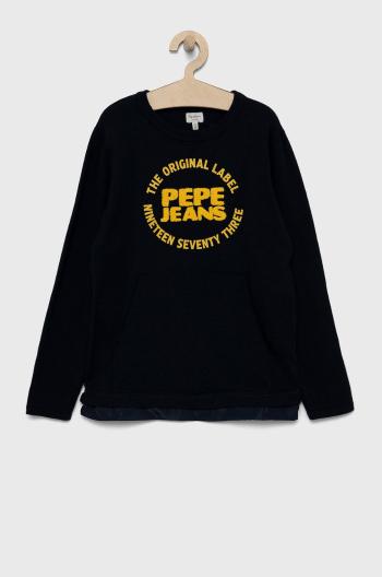 Dětský svetr Pepe Jeans tmavomodrá barva, lehký