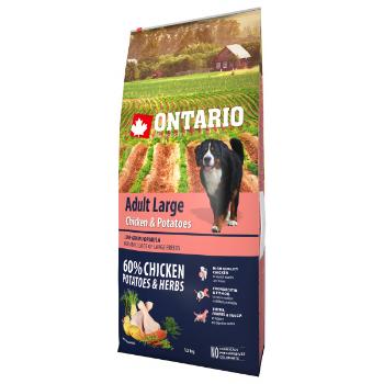 Ontario Adult Large Chicken & Potatoes 12kg