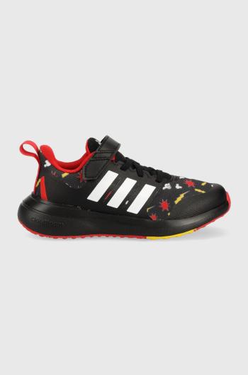Dětské sneakers boty adidas FortaRun 2.0 MICKEY černá barva